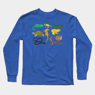 Reptile Amphibian Collection Long Sleeve T-Shirt